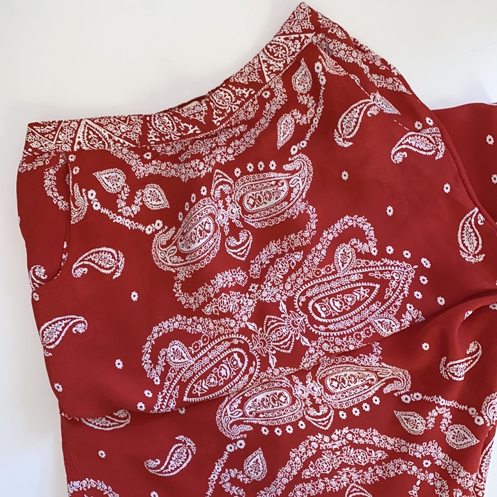 Lovely Boho Urban Outfitters Maxi Skirt. Paisley Bandana Print. - Picture 2 of 10